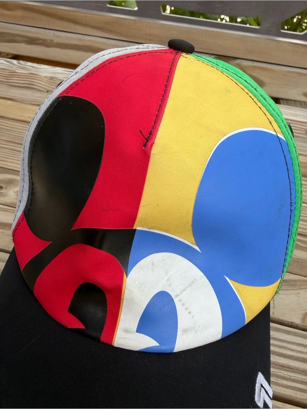 Mickey Mouse Disney World Hat Cap Strapback Youth Color Block 2021